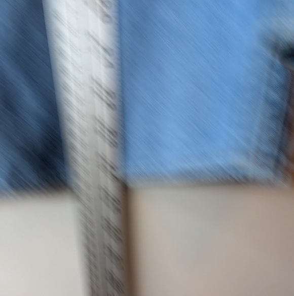 Vintage Womens XL (Medium) Blue Denim Button Down Top WayCool - Picture 5 of 6